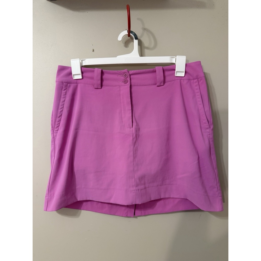 Women's Nike Golf Tour Performance Pink Skort Size 10 Excellent Condition